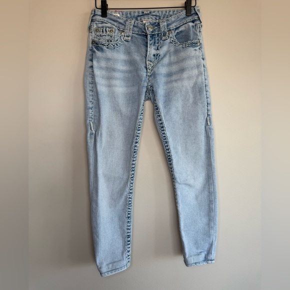 True Religion Jennie Curvy Super T Mid-Rise Skinny Jean Vintage Wash 26 - Picture 4 of 15